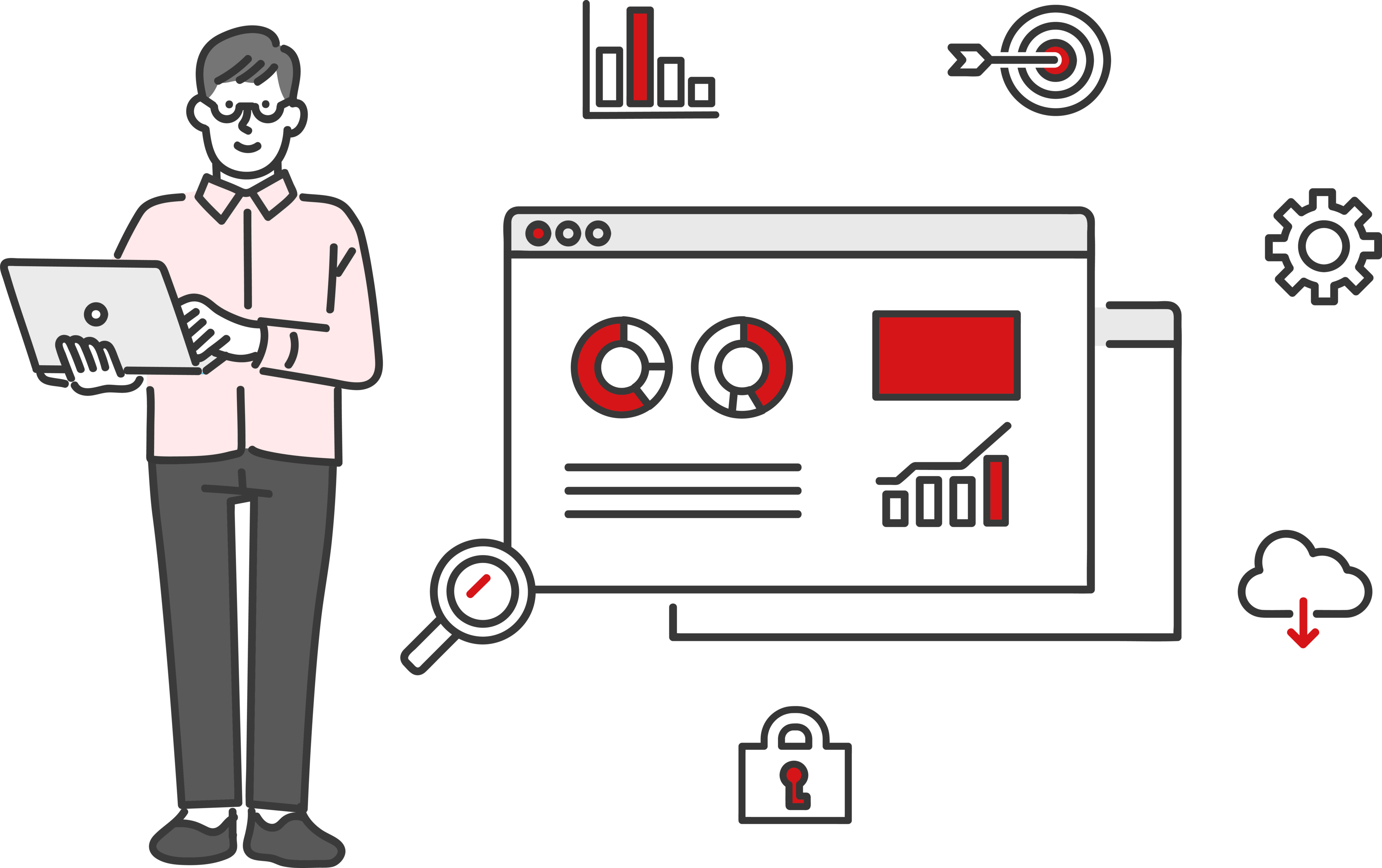 上から必要な項目を順番にすると完成